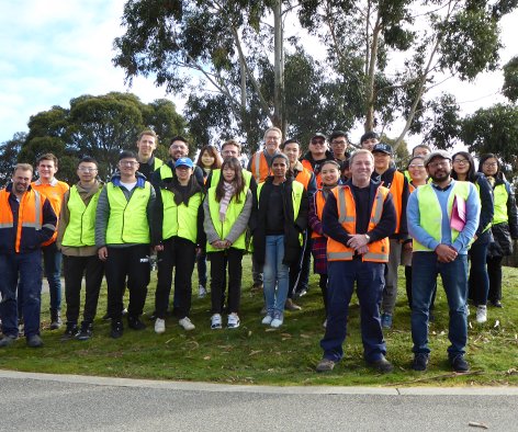 WesternWater's tweet photo. Students from @unimelb visited Rosslynne Water Filtration Plant near Gisborne today as part of their water and wastewater management studies. They had the chance to see a plant in operation &amp; speak to our staff. We've provided this opportunity to students for more than a decade. https://t.co/jKO4TFKv40