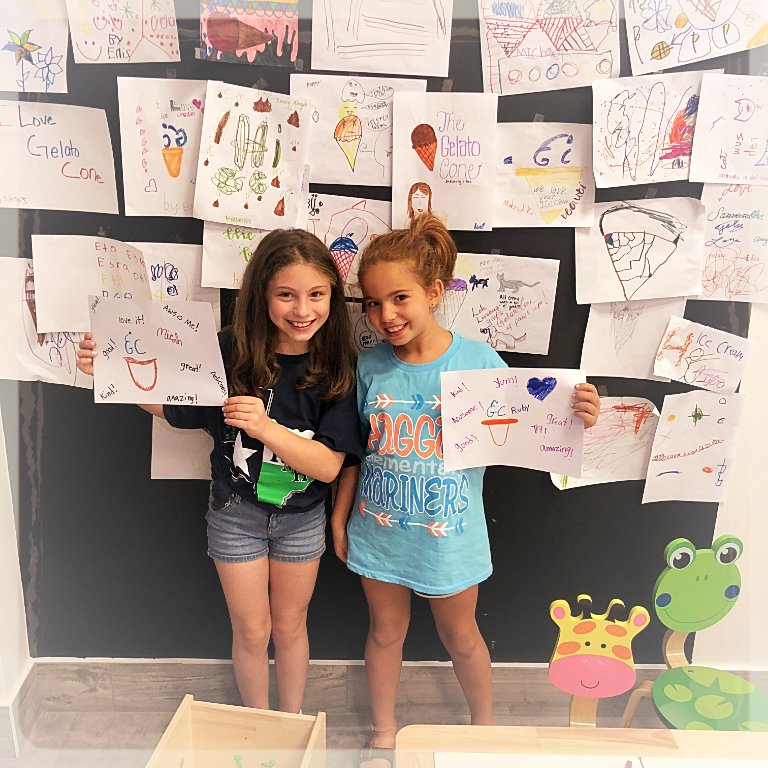 thegelatocone's tweet photo. Have you seen our art wall?
.
.
.
 
#Gelato #gelatoart #gelatolove #gelatotime #gelatolover #gelatolovers #gelatomaking #gelatomania #artisanal #yummy #yum #gelatogourmet  #gelatoeveryday #thegelatocone #dessert #desserttable #icecream #texas https://t.co/LKjRGXJA2X