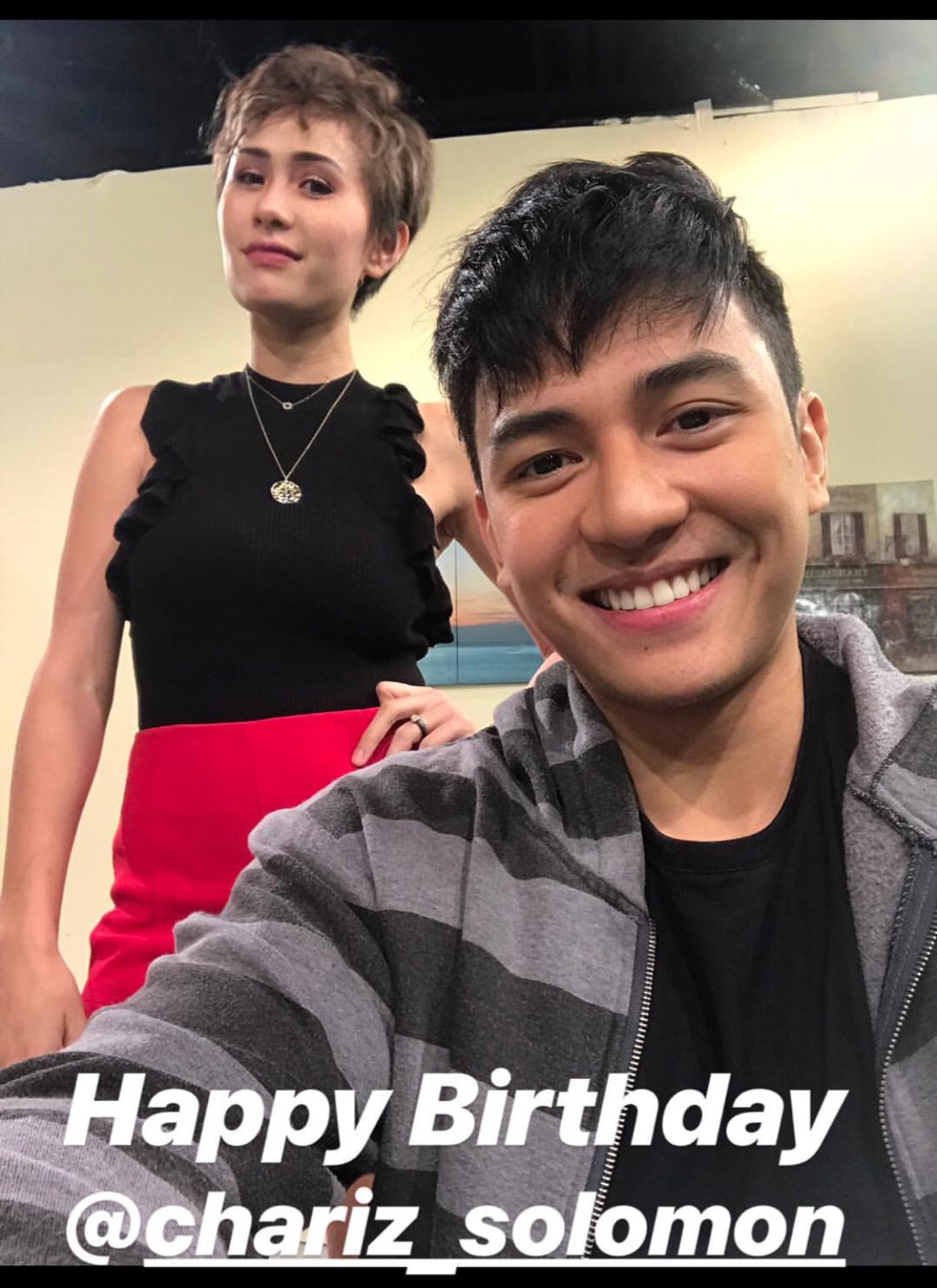 King with Birthday Girl ! Happy Happy Birthday! : IG Story of Jak 