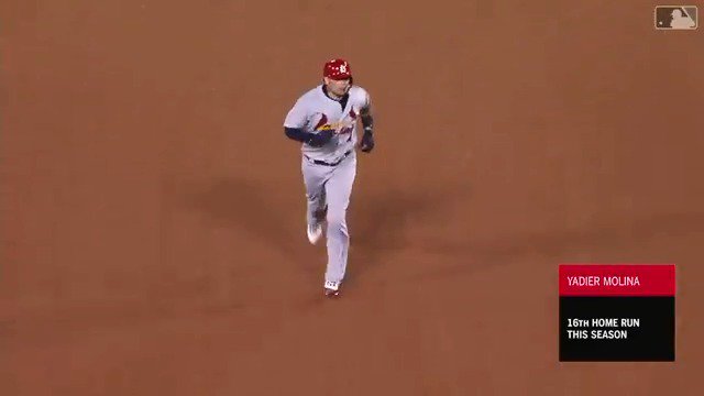 Yadi gets his first day of rest in a month and he comes back smashing! 🐐 https://t.co/oYExtt5CBs