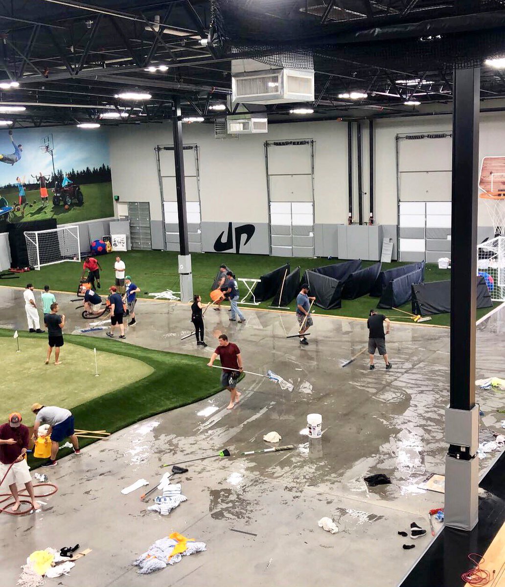 Dude Perfect on Twitter: "We had an office flood today. 😐…