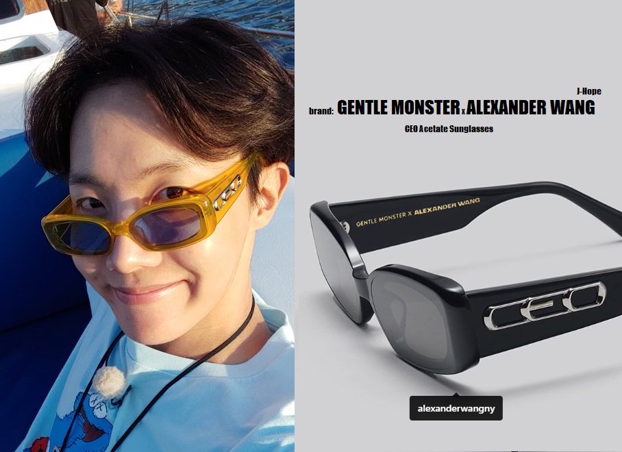 gentle monster x alexander wang sunglasses