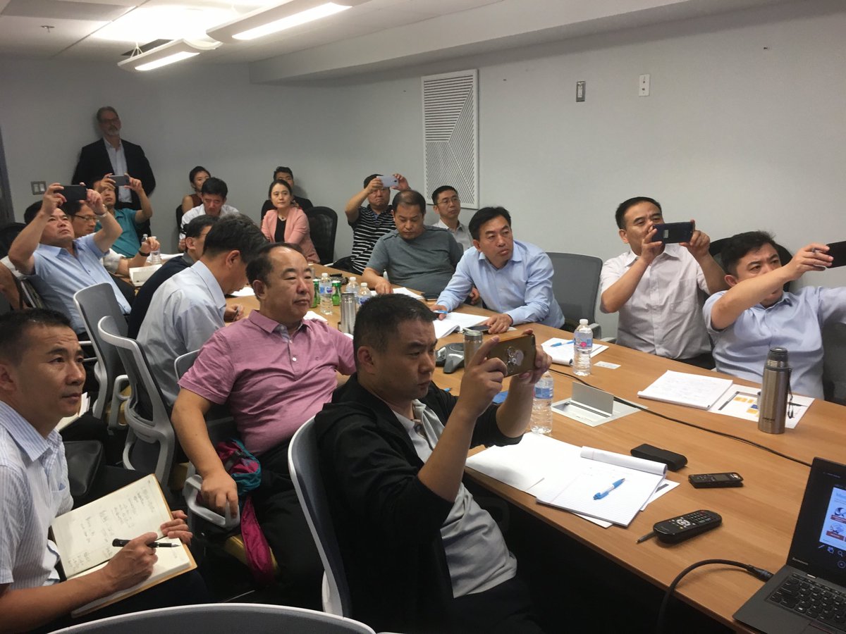 kathdelaski's tweet photo. College innovators from Shandong Province asked to visit @eddesignlab to see how we think about entrepreneurship curriculum. They liked our 21st c skills badges. #badgingchallenge https://t.co/YbcjRrTSlK