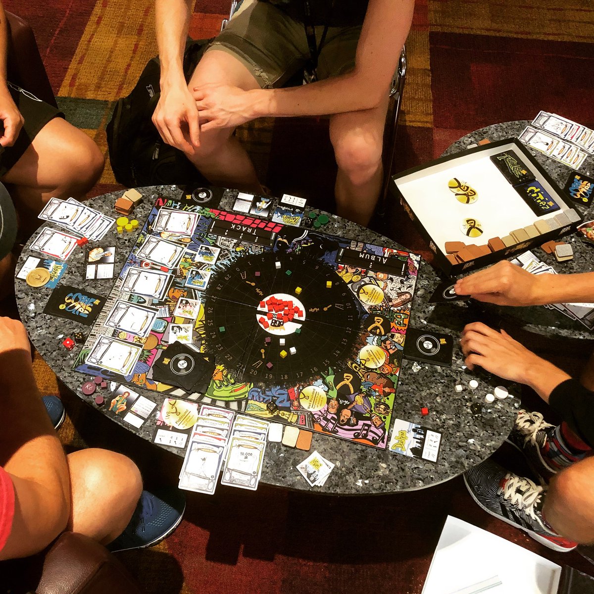 hamu_dennis's tweet photo. 8 am ET #kickstarter GET READY!!!!
#Rapgodz the #hiphop #lifestyle #boardgame #fun #tabletop #norapskillzrequired #best in #show #swag #skillz #streetz #beef https://t.co/fiobfAc4vy