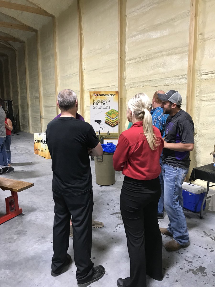 Thanks to <a href="/shanepierce20/">Shane Pierce</a> for allowing <a href="/farmers_edge/">Farmers Edge</a> to be apart of your customer appreciation night...#SmartFarmingIs surrounding yourself with good people!
