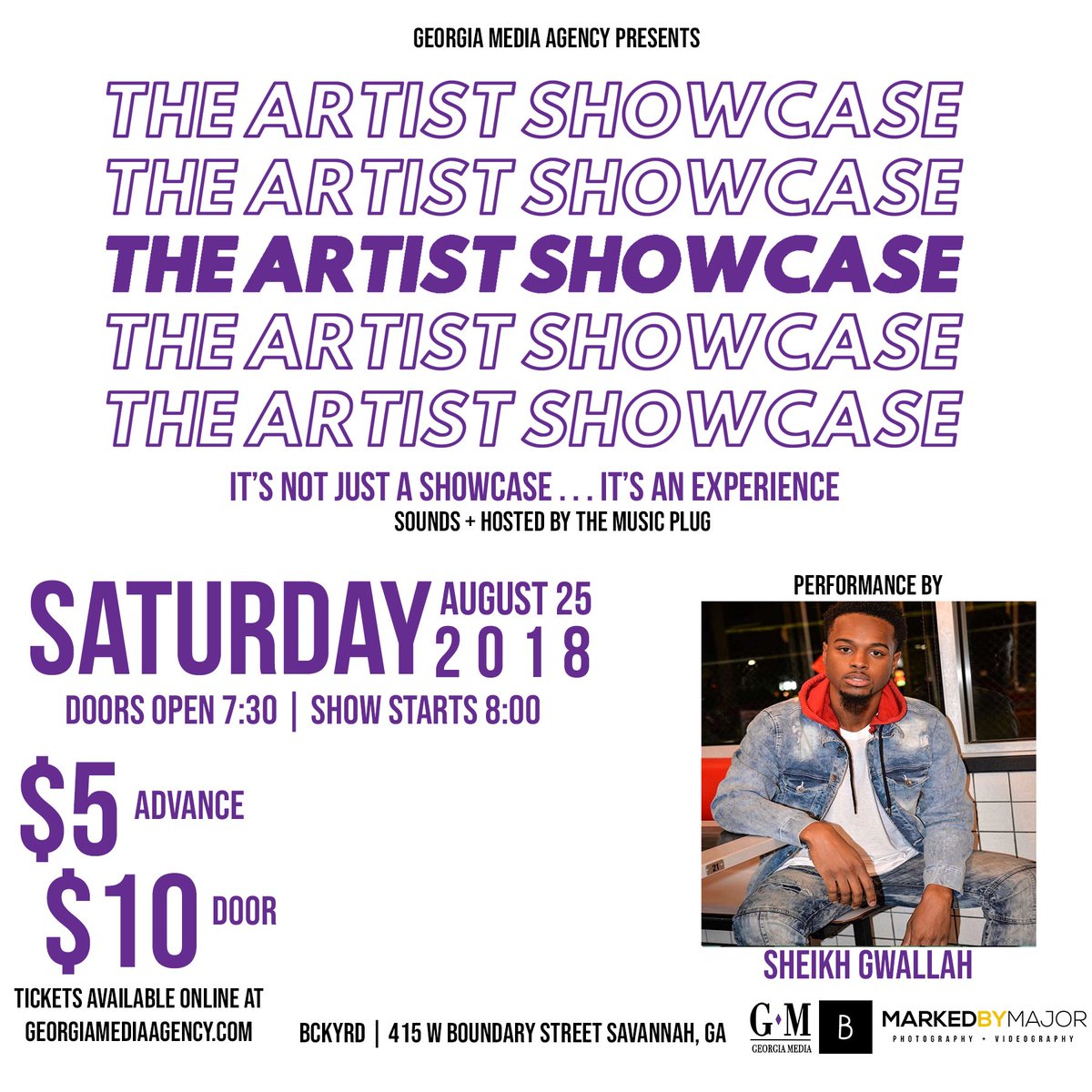 SheikhGwallah's tweet photo. Pull Up on βThe Kid.β | Performing Live @ BCKYRD | βFreeβ copies of Great Value 2 . #MoreShake #SavGa #GV3 https://t.co/VbSEPQmIu1