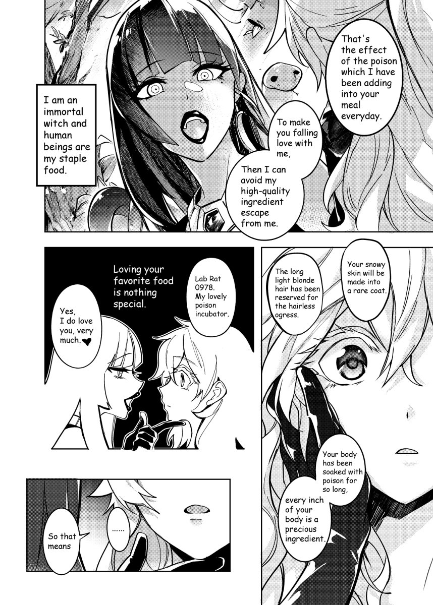 [R-18] 那個成天只想.. 中文&amp;English Digital Book #オリジナル #百合 #魔女集会で会いましょう #アルビノの子と魔女 #漫画 #創作百合 #母娘百合 https://t.co/AZXgM5Uop6 