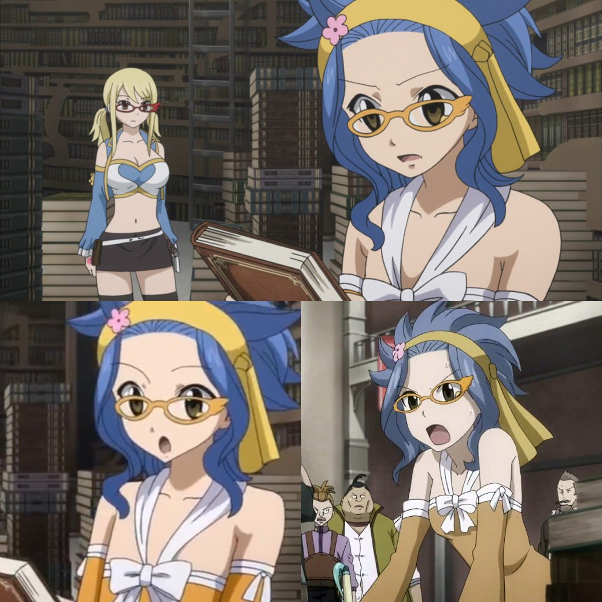 Olivia Balafika If You Like Levy In Orange If You Like Her In Red Both If You Like In Both Colours Fairytail Levymcgarden Levy フェアリーテイル レビィ