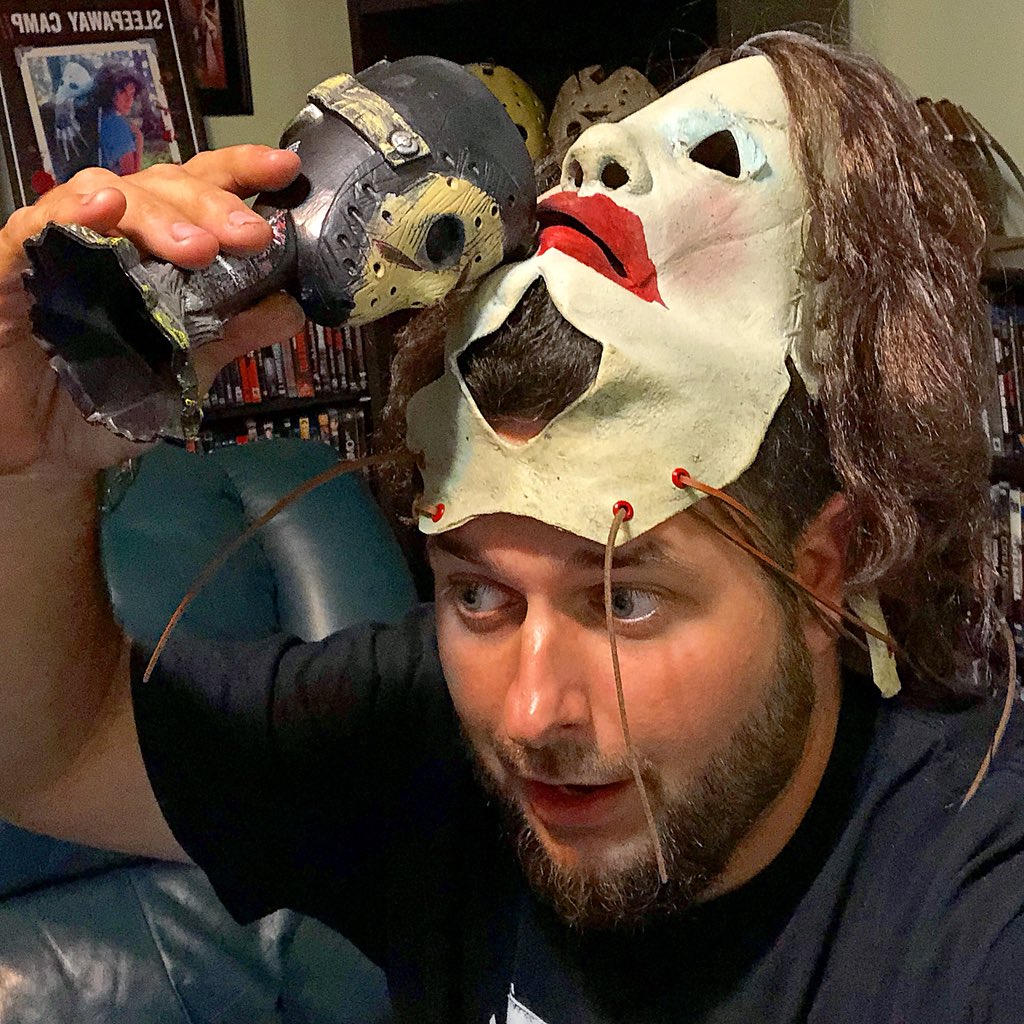 WhopperHorror's tweet image. A tribute/blasphemy to Nick Castle