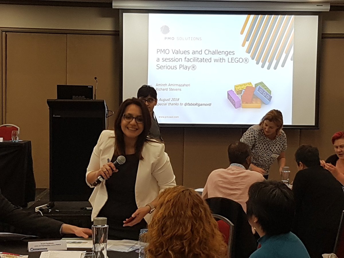 PMO_Solutions's tweet image. Lego Serious Play Demonstrating PMO Values:
#pmosolutions #pmoleadershipsummit #pmo