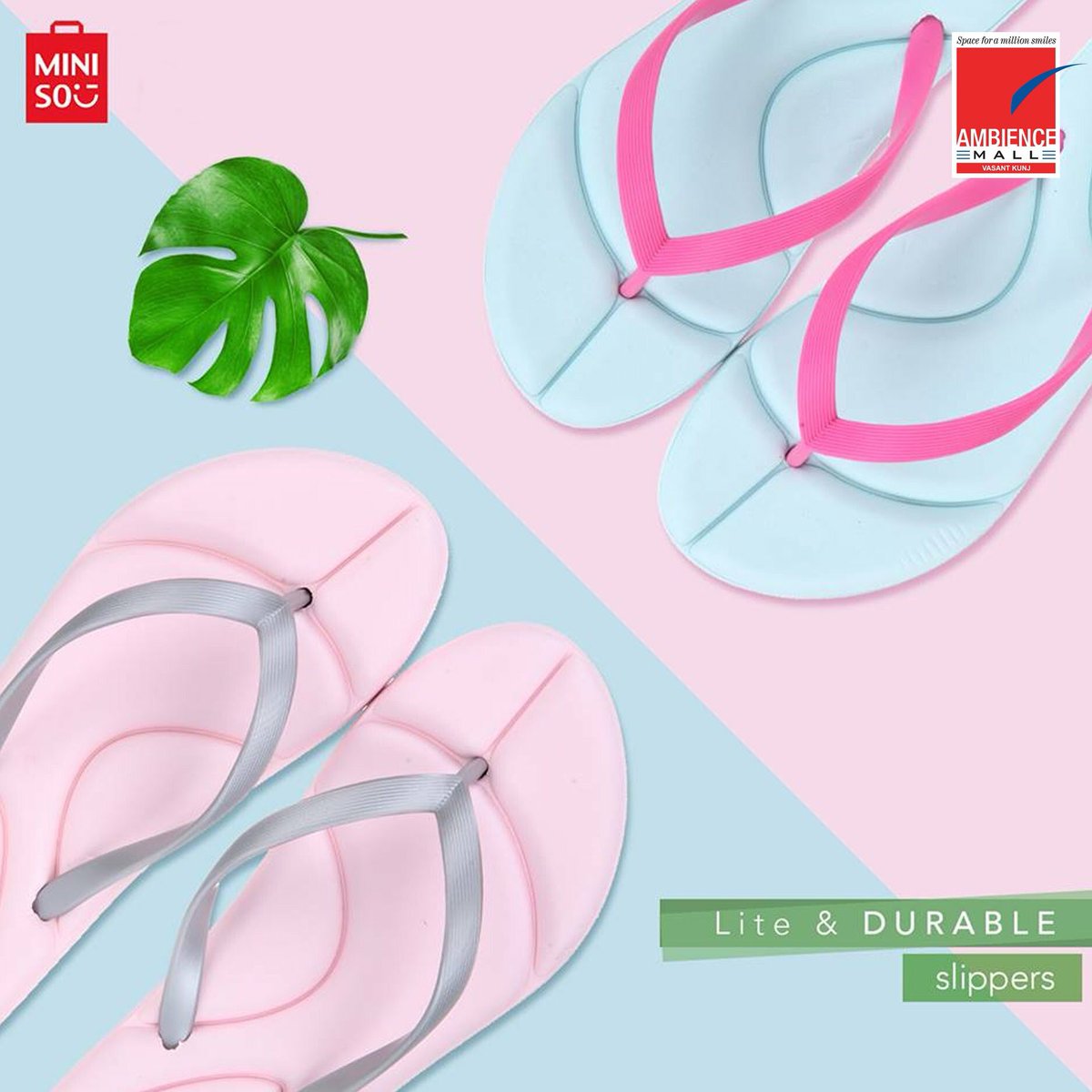 miniso flip flops