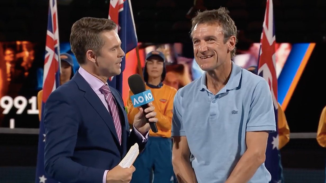 We love having Mats Wilander at the Happy birthday to our 3x champion 