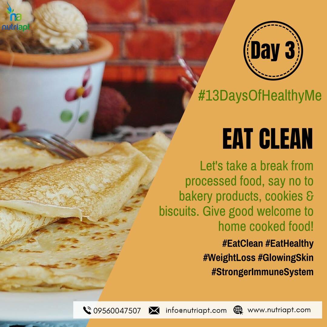 nutriapt's tweet photo. Day 3: Eat Clean, Lose Weight, Love Every Bite

Clean eating helps you achieve a healthy weight and makes you feel good, so keeping off the pounds is easy! Choose real foods over their packaged, processed counterparts whenever possible. https://t.co/RWOiz3e7y1
#eatclean https://t.co/pSzyfO6XYU