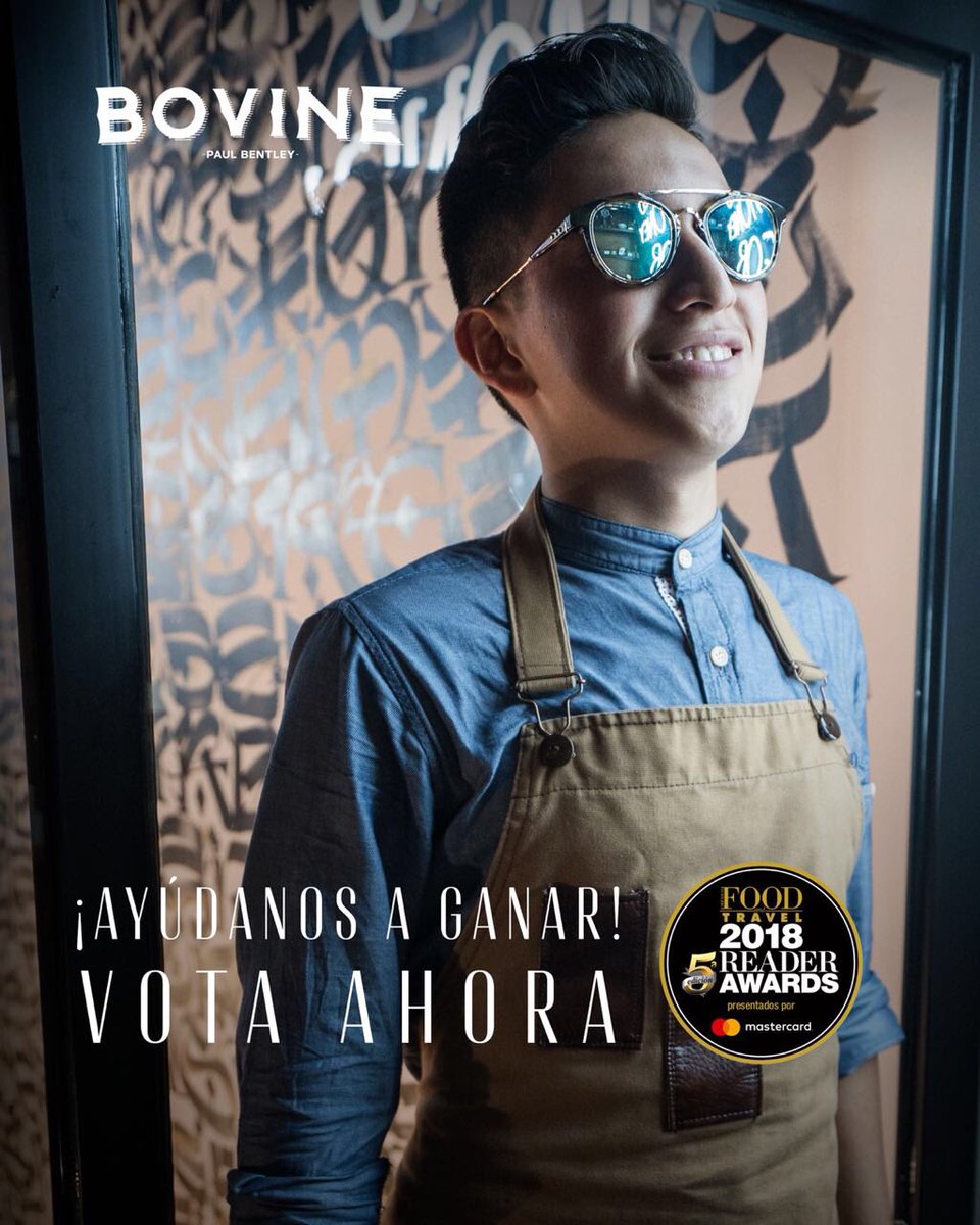 Vota <a href="/FoodandTravelMX/">Food and Travel MX</a> #nominado #readerschoice #mejornuevorestaurante #mexico #SanMigueldeAllende <a href="/bovinerest/">Bovine Brasserie</a>