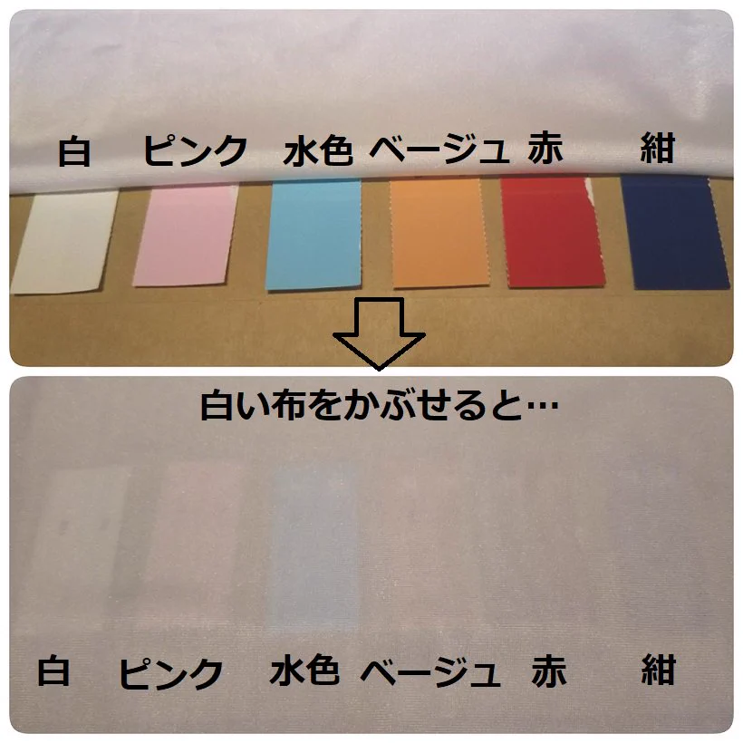 校則で下着が透けて見えないように白の下着と決められているのは間違っていた！