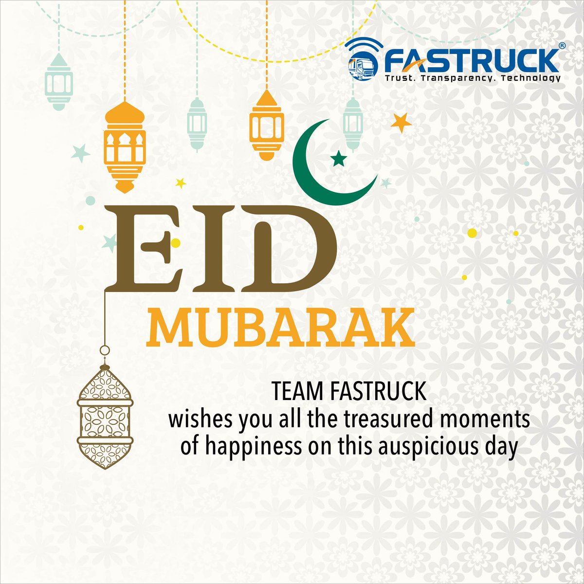 fastruckIndia's tweet photo. Fastruck wishes you all the treasured moments of happiness on this auspicious day #Bakrid #EidMubarak #BakridMubarak #Fastruck #Trucking #Logistics #StartupIndia #India #Transportation #FastruckMalik #FastruckChakri #FastruckSeth #TruckingCompany #TruckFleet #Trucks #Lorry https://t.co/ab28D3RaB2