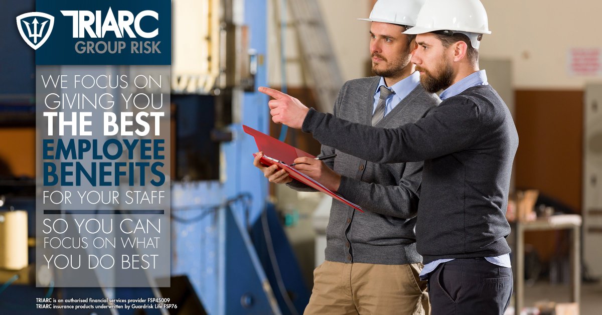 Adaptable to your Business. Speak to your INDEPENDENT FINANCIAL ADVISOR to get the perfect Triarc Benefits for your Employees. 
Call 087 231 0222 or Visit triarc.co.za