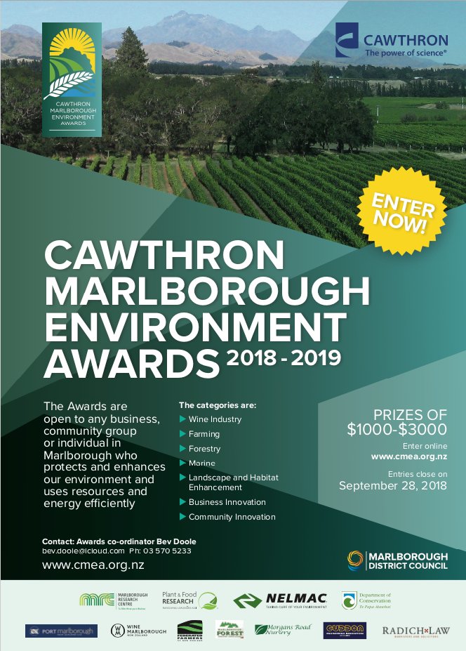 MRC_org_nz's tweet photo. Did you know the environmental awards have been running for 20 years? Entries are open once again. #environmentawards #MRCtrust https://t.co/D0Wf8OFyEq