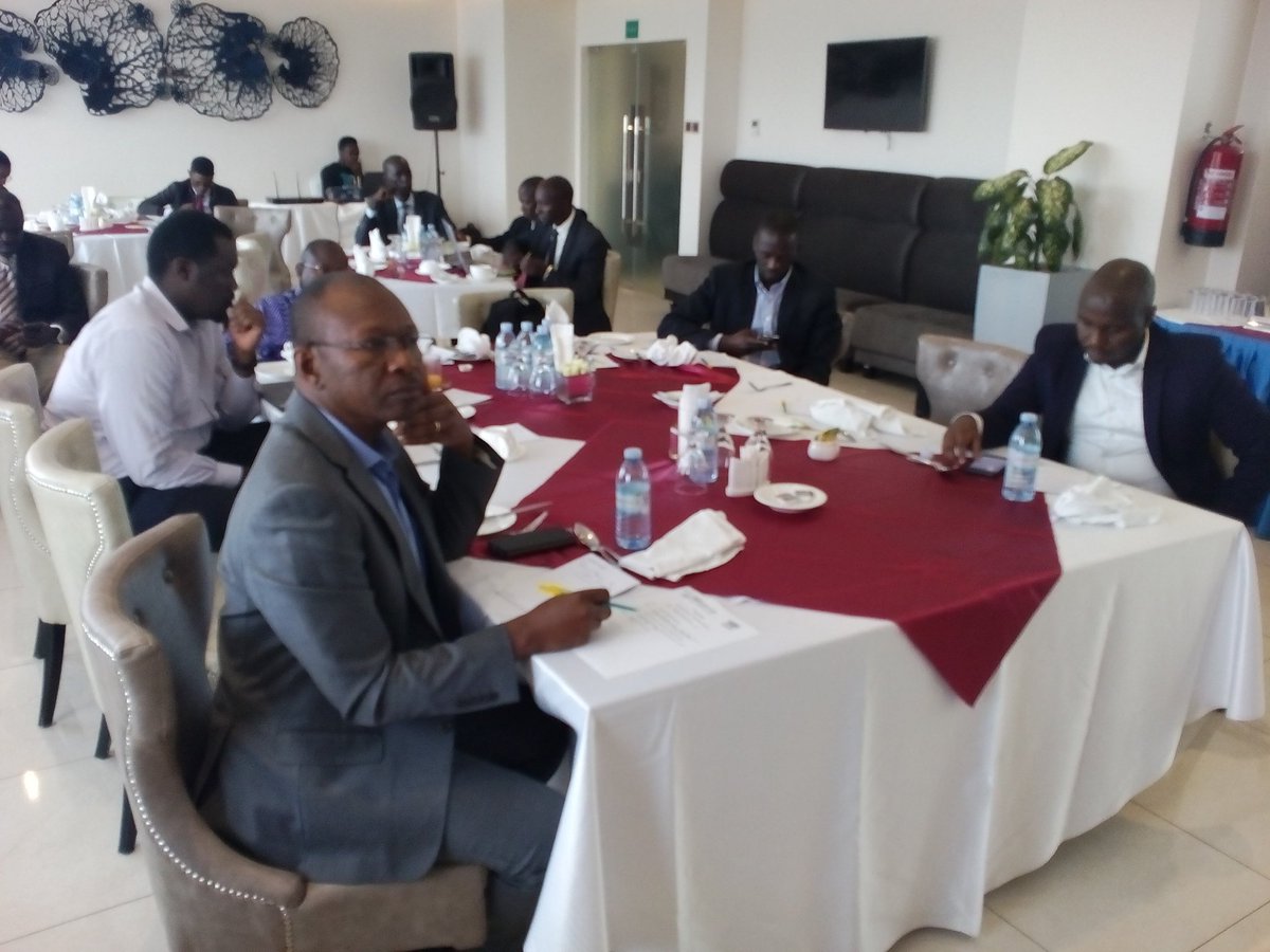 fsduganda's tweet photo. Happenning now is the Financial Inclusion #ResearchForumUG breakfast meeting at the Golden Tulip Hotel. @ebongjimmie @evenakato @joelanthony23 @alyceomega @ChristopherKMu @CmaUganda @MakerereU @ugandabankers @CJLuwaga @nubiancounsel @ms_fit https://t.co/zmZnf8XxfX