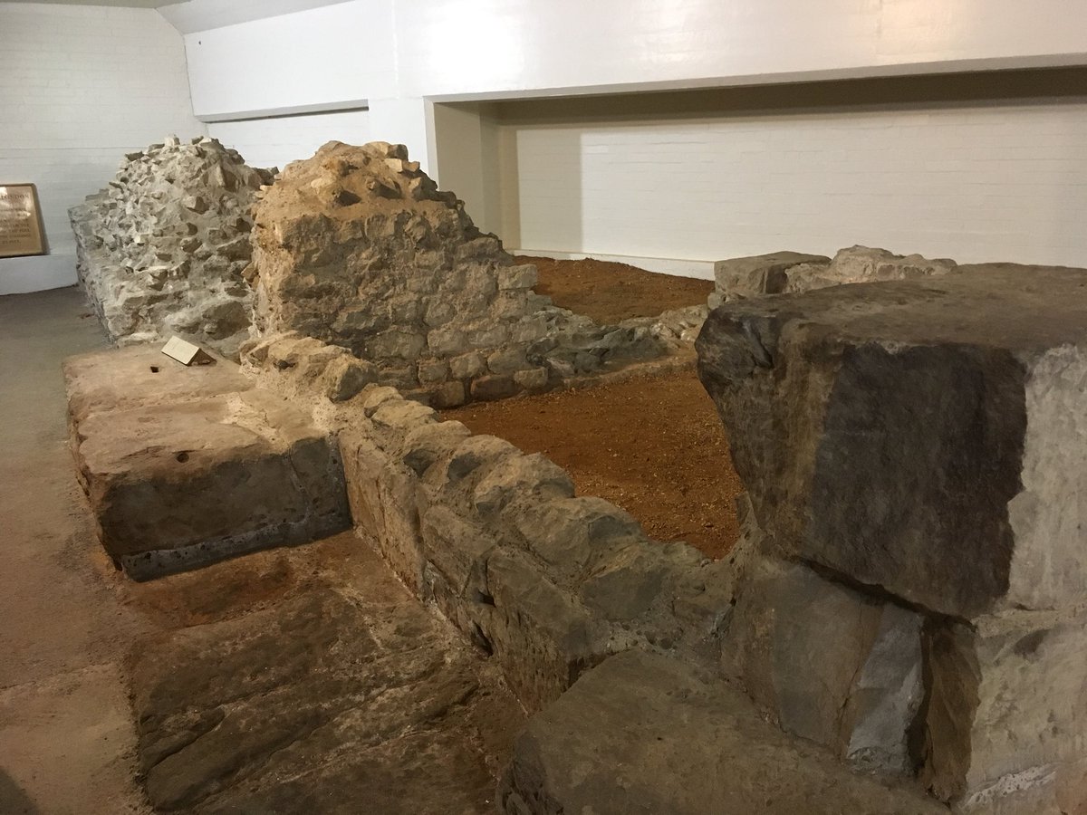 Spending time with London’s Roman Fortgate. #londinium #london #Roman #hiddenhistory #secret #underground