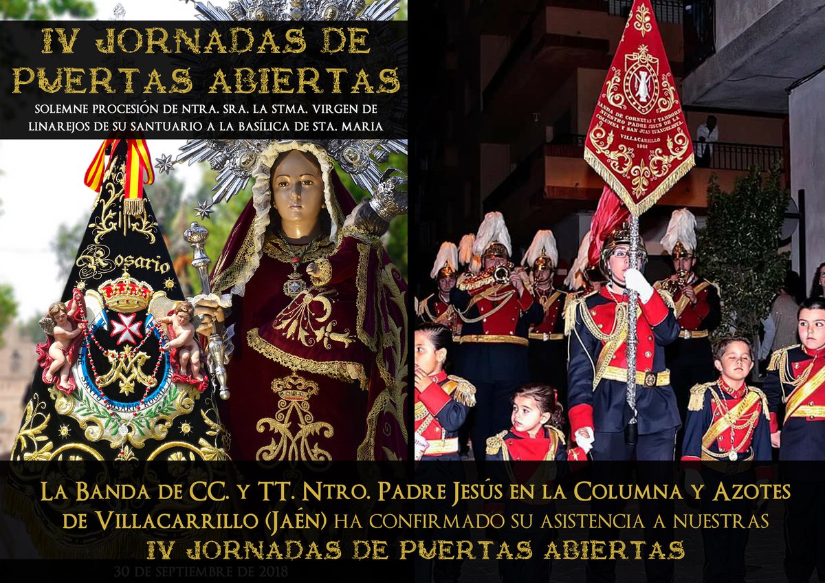 RosariodLinares's tweet photo. 📣 4 bandas más han confirmado su asistencia a nuestras IV Jornadas de Puertas Abiertas. 📄 Info. o ✅ confirmación 👉 jornadaspa.rosariolinares@gmail.com 📧 #PortiRosario https://t.co/98ATix1LCE