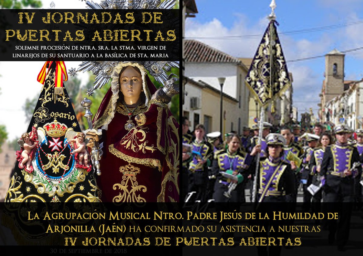 📣 4 bandas más han confirmado su asistencia a nuestras IV Jornadas de Puertas Abiertas. 📄 Info. o ✅ confirmación 👉 jornadaspa.rosariolinares@gmail.com 📧 #PortiRosario