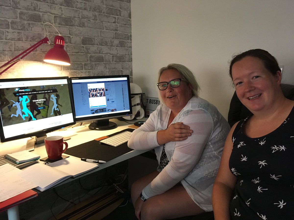 Titans_Netball's tweet image. #websitetrainingday #gfivedesign #titansnetballclub