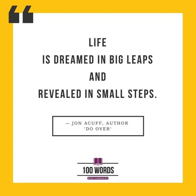 edwinealmonte's tweet image. &quot;Life is dreamed in big leaps and revealed in small steps.&quot;— @jonacuff
.
#dooverbook #leadership #books
.
#insta #authenticEdwin #photo #empoweringquotes #quote #quoteoftheday #quotestoliveby #lifequotes #success #leadership #ambition #business #work #se… bit.ly/2LjGH0i