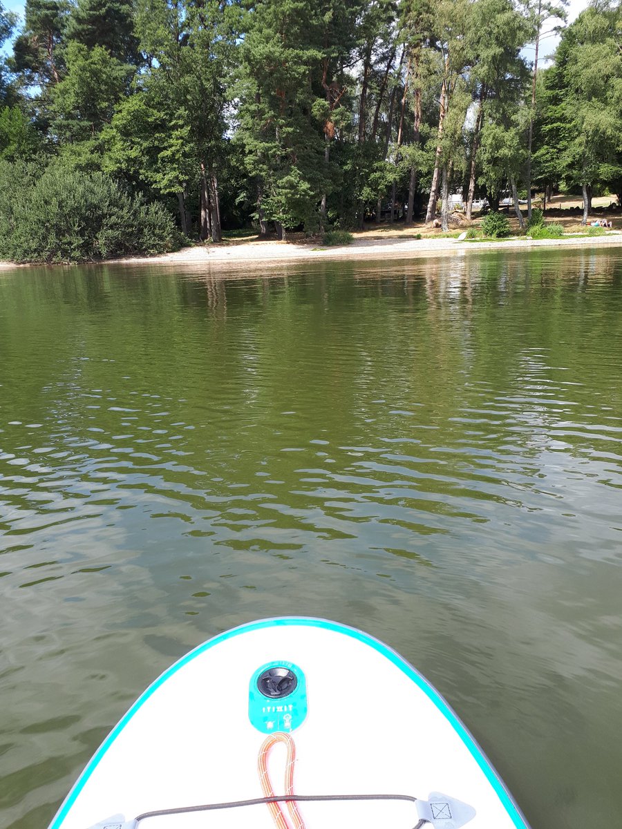 sunshinesally's tweet photo. Empty beach! This what you can find when you SUP board on the lakes in  the Morvan National Park, France. #SUP #livingmybestlife https://t.co/JPKW8AqP1u