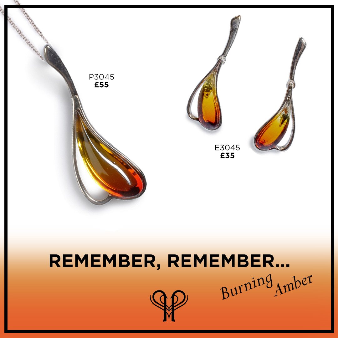 Remember, remember the #5thofNovember 🔥🔥🔥
And certainly don't forget about our flamin' burning #amber jewellery 😍
We adore the ombre flame effect this cleverly heated amber holds! Why not add it to your Henryka collection? #BonfireNight