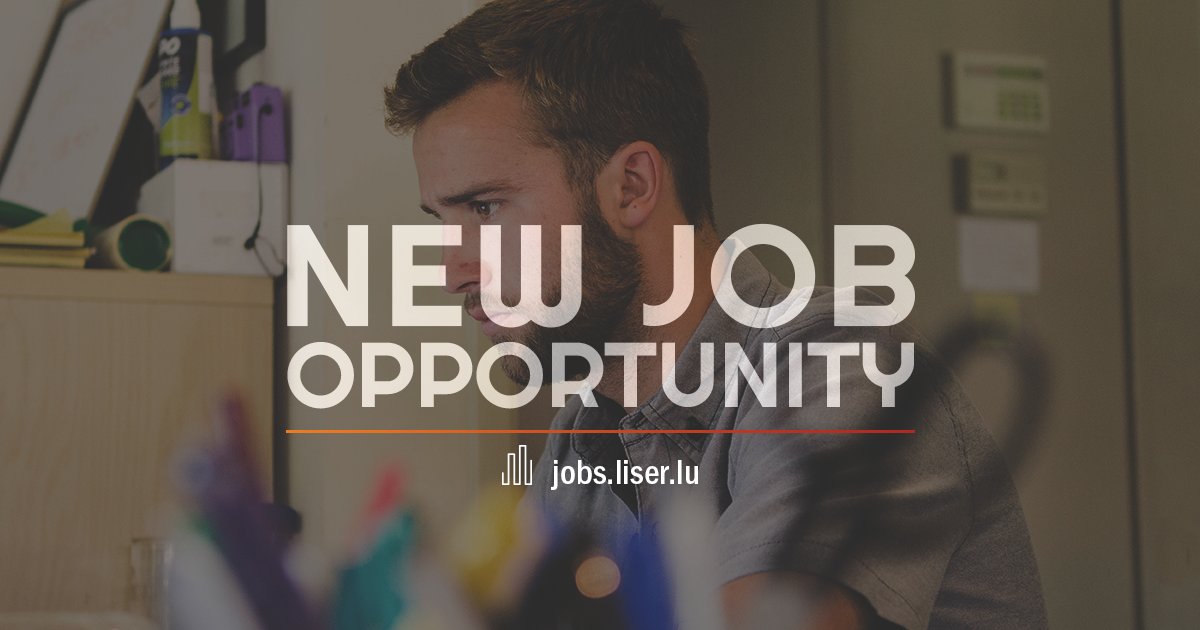 LISERinLUX's tweet photo. LISER is recruiting a Research Program Leader for its multi- & interdisciplinary Research Program on #DigitalTransformation. Details and online application โก๏ธ https://t.co/SvB5JDN9CI #EconJobs #DigitalTransformation #ResearchInLuxembourg #ICTresearch https://t.co/CjT6IZwFSh