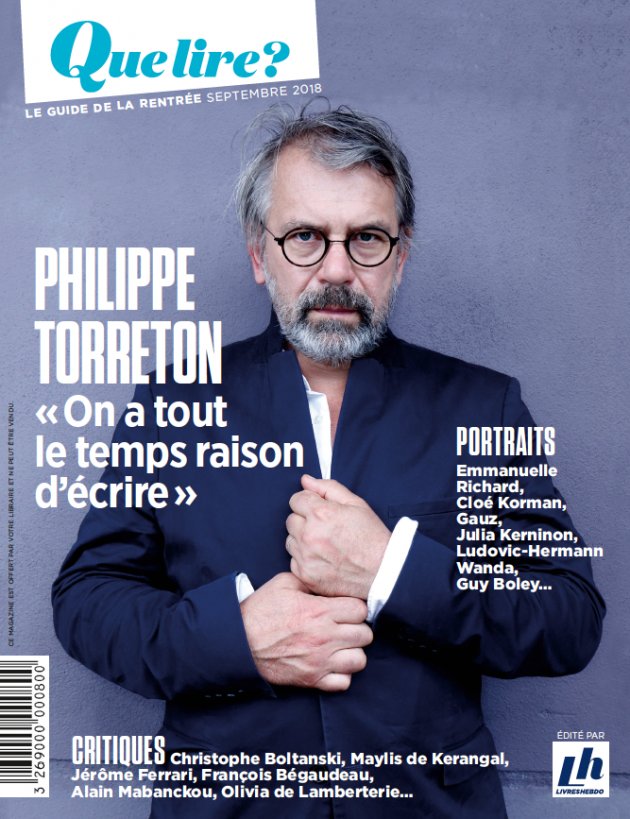 "Que lire ?" en librairie le 31 août
#RentréeLittéraire2018
livreshebdo.fr/article/que-li…
