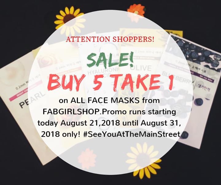 TheMainStreet17's tweet photo. SALE | Shop now and grab your favorite karadium items and face masks for less from FABGIRLSHOP! 💚 Promo runs starting today August 21, 2018 until August 31, 2018 only!😍

🚩Visit us at LF Bldg. 1 Dr. 3 J Hernandez Ave. Sta. Cruz, Naga City!

#SeeYouAtTheMainStreet💙 https://t.co/fmCzeMPNTG