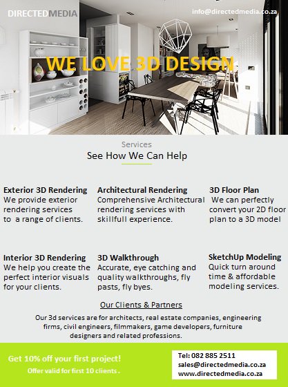 DirectedGroup's tweet image. Checkout of 3D Architectural RENDERING services.   directedgroup.co.za/durban-3d-rend…