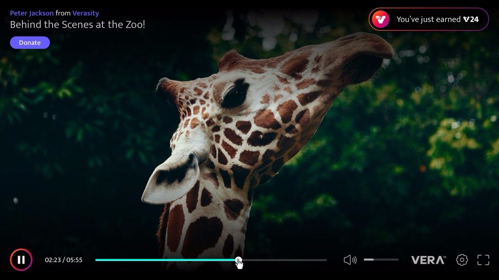 verasitytech's tweet image. Verasity's HTML5 video player with in-built crypto wallet and payment options will revolutionise online video. buff.ly/2weiTWh

#NextGenVideo $VRA #Blockchain #Crypto #ICO #TokenSale