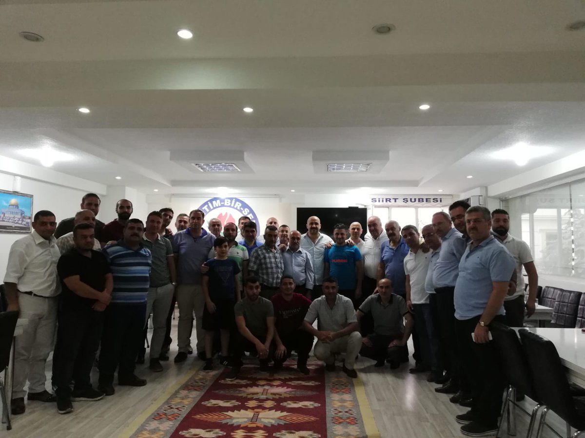 Sendikamız bayramlaşma töreni .