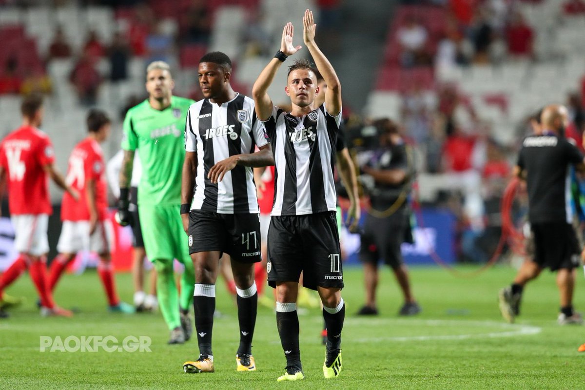PAOK_FC's tweet photo. 📸#Photogallery @slbenfica_en - #PAOK: Exclusive photos - https://t.co/i0yb47J9bo #SLBPAOK #UCL #photos https://t.co/5STxkDgVXm