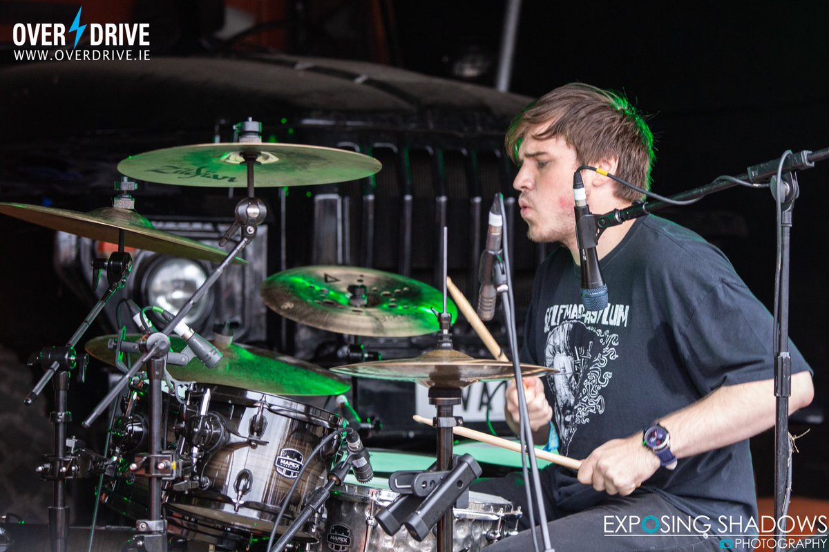 DawnOfAnubis's tweet photo. Thank you to @ExposingShadows for this awesome picture of our drummer Sam from @BLOODSTOCKFEST 🤘🏻 https://t.co/s4tniSecFX