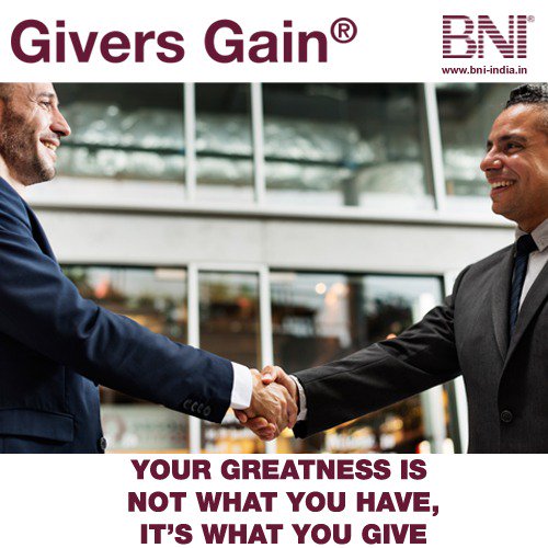 Givers Gain® is more than just a philosophy; it’s a proven, workable way to grow your business and achieve greater successes.