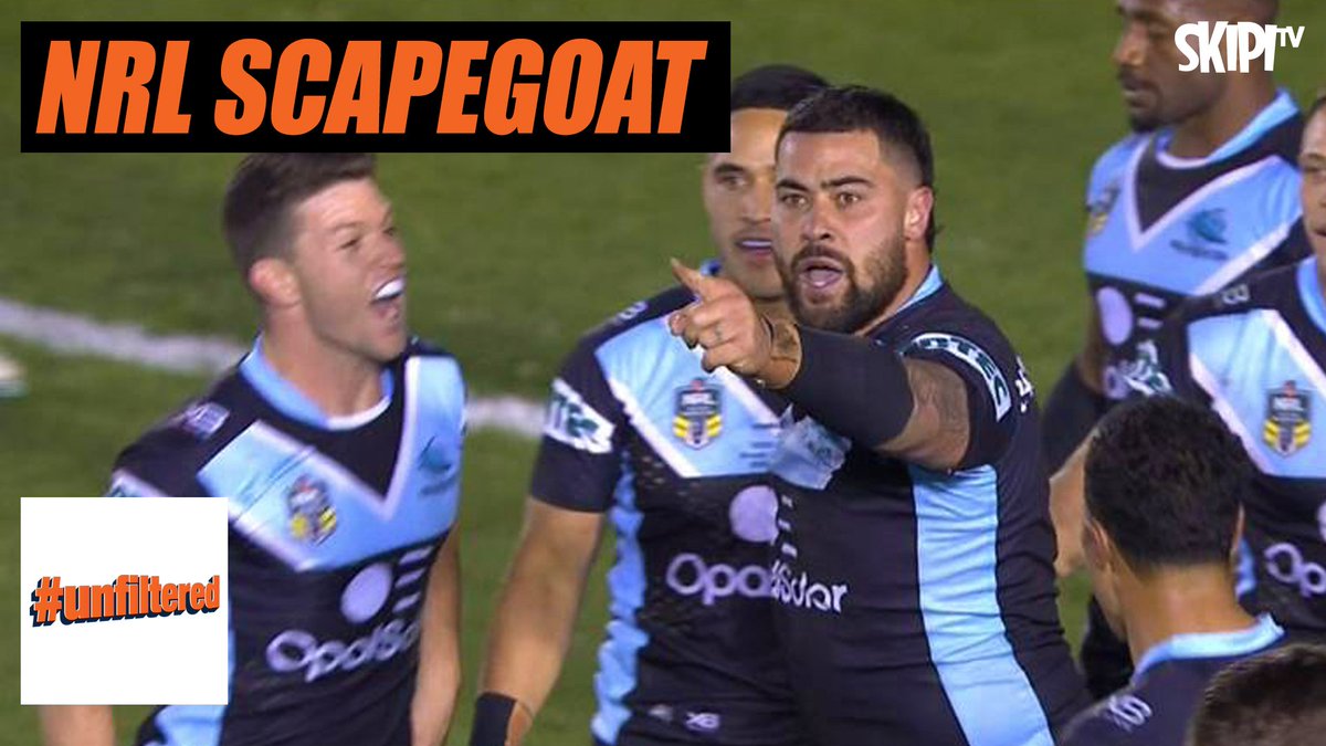 #WillieMason compares the media's treatment of #AndrewFifita to the picture they painted of him in 2000's declaring 'the media will create a villain if they can't find one to sell papers' #NRL #NRLNews #RugbyLeague #skipitv #tribalapes ☠️👿

➡️➡️➡️ skipi.tv/cronulla-andre…