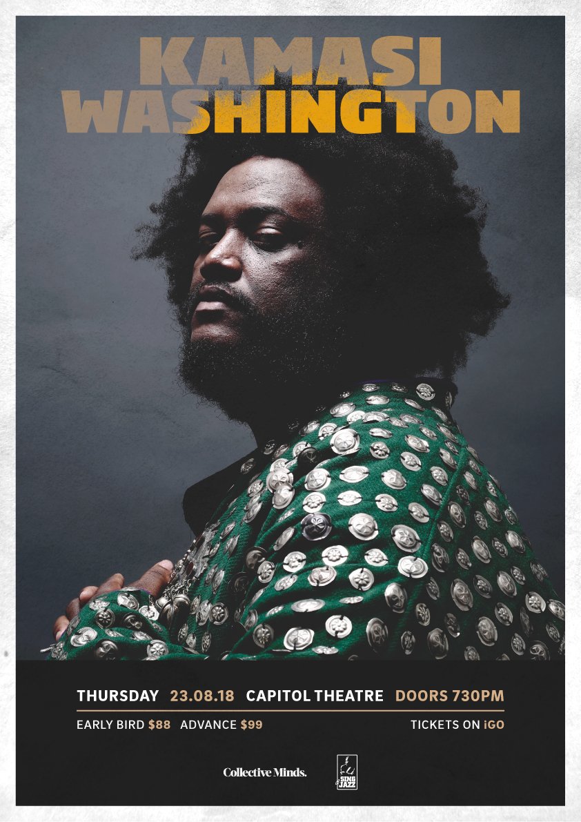 Kamasi Washington Live in Singapore tomorrow night! - mailchi.mp/sing-jazz/nuby…