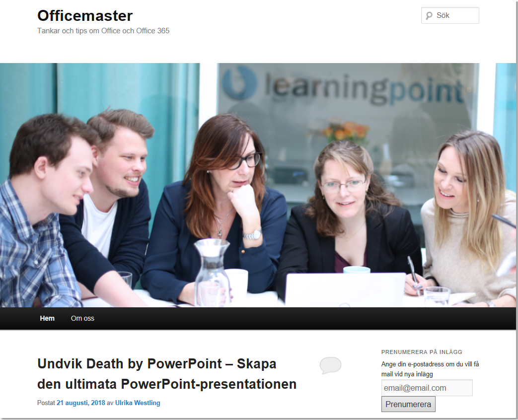 LPSverige's tweet photo. Har du svårigheter att skapa den ultimata PowerPoint-presentationen? Hur tillgänglighetsanpassar du dina dokument bäst? Missa inte vår blogg Officemaster där hittar du svaren. 
https://t.co/TlzCyTQNAq
#office #Office365 #mallar #learningpoint #learning #microsoft https://t.co/KBWgxHW7Cl