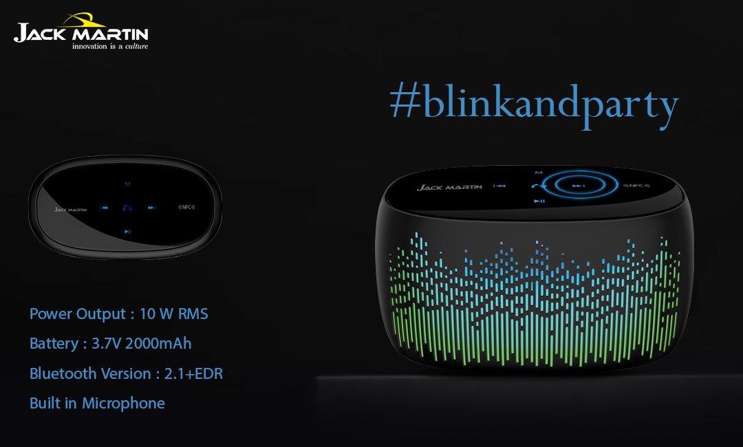 jack martin party speakers