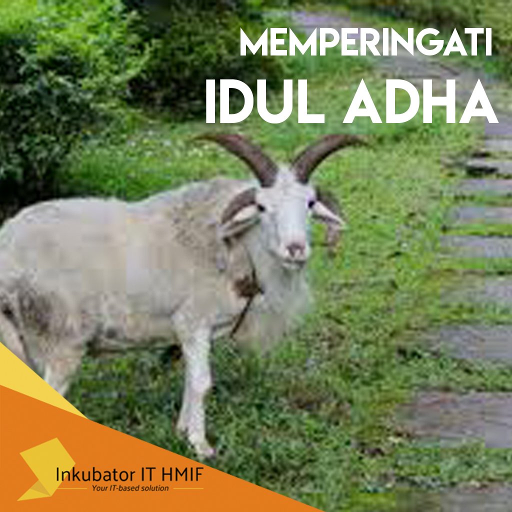 [Hari Raya Idul Adha 1439 H]
Selamat memperingati hari raya Idul Adha 1439 H bagi yang merayakan.

-Inkubator IT-