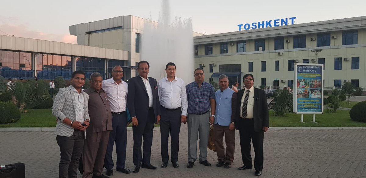 msmeindiaforum's tweet photo. Mr. Rajnish Goenka, Chairman MSME DF, leading a delegation of MSMEs of the Forum to attend Business summit at Uzbekistan to explore export/import/investments/ Join Venture & other business opportunities in different sectors.
#MSMEDF #SME #Uzbekistan #invest #businessopportunity https://t.co/fweiEmvCuc