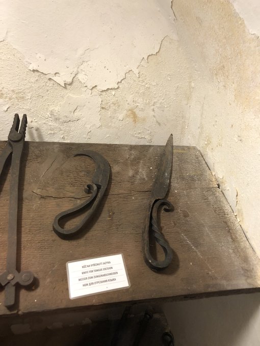 I went to a castle in Czech Republic and they had some interesting torture chambers. Sometimes I wish