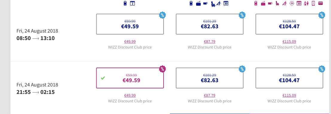 Wizz discount club