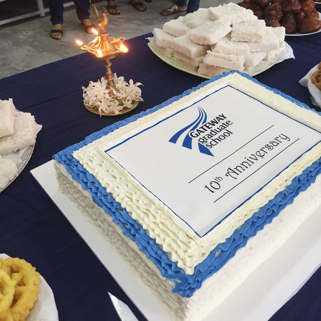 Gateway_GS's tweet photo. Happy birthday to Gateway Graduate School as we celebrate our 10th Anniversary on 8th of August 2018! #10thAnniversary #GatewayGraduateSchool https://t.co/eHPi1dho5Q