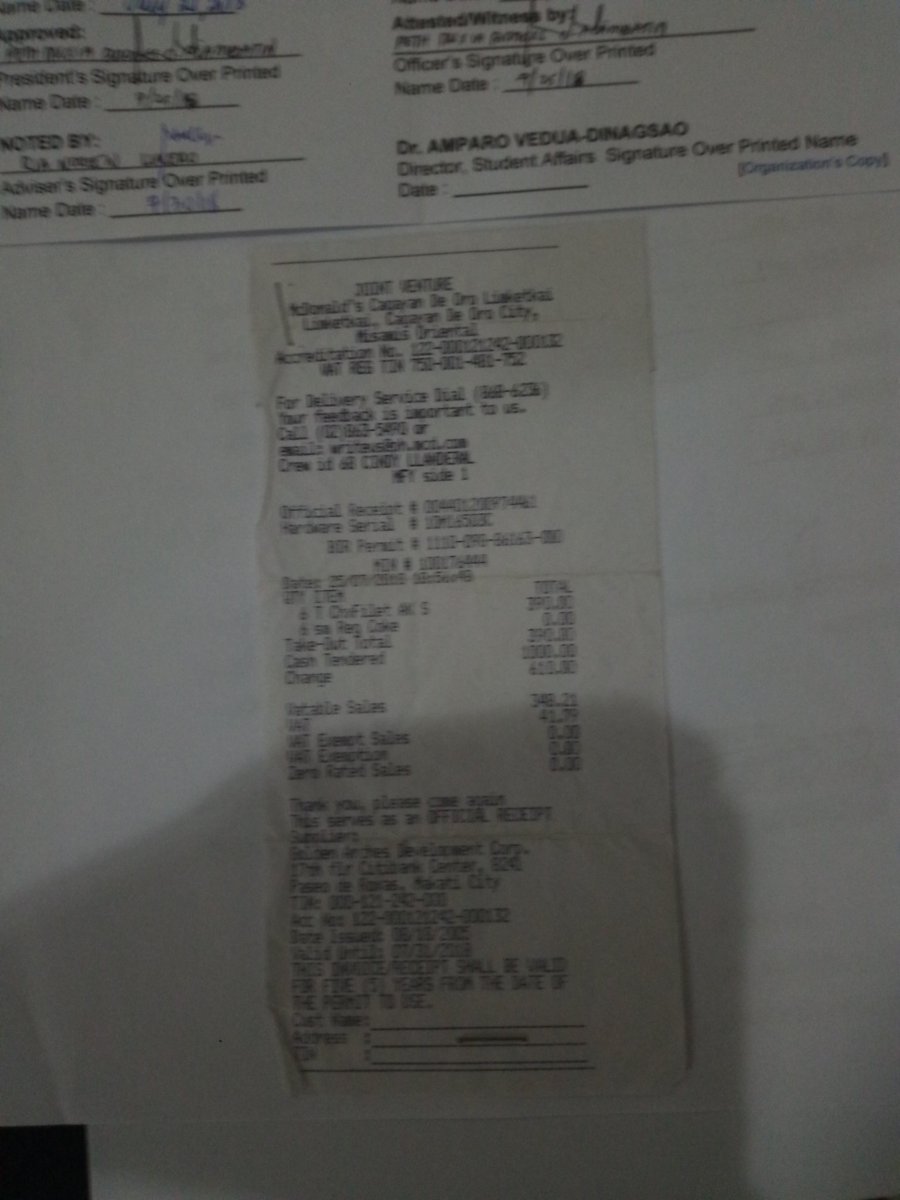 PaftPsi's tweet photo. LIQUIDATION REPORT.
SUPPORT ON MR. &amp;MS. CSM 2018
Budget allocated: Php 2,500
Total Expenses: Php 2, 280
Balance: Php. 220 https://t.co/DXEPcYeKj0