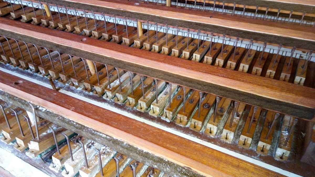 hackingtackle's tweet image. Few things are both as tedious and satisfying as restoring a large, water damaged, pipe organ windchest. #organbuilding #pipeorgan #projectawesome